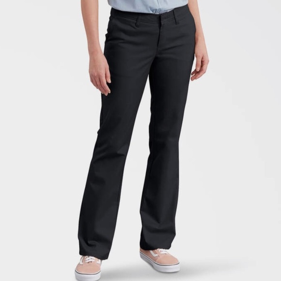 NWT Dickies women’s black work pants - Picture 1 of 5